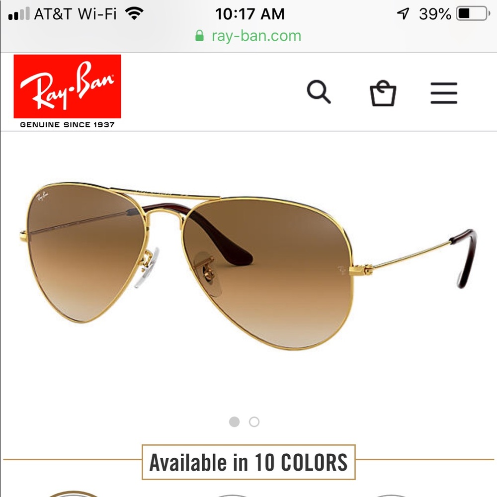 Ray Ban aviators